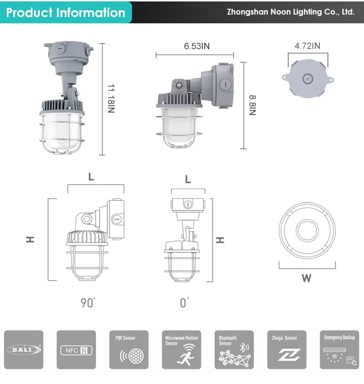 New Arrival Waterproof Worklight Temporary Super Bright Power Selectable 10v Dimmable Led Work Light factory