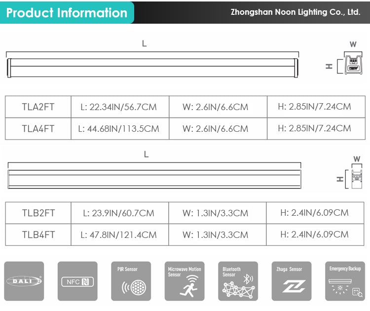 Surface Mounted Ceiling Light Linear Light Fixture Led Linear Lamp for Supermarket Shop factory