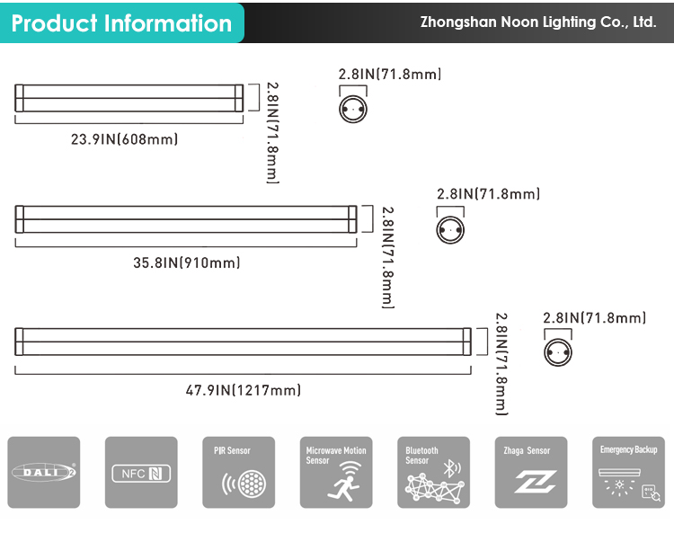 Custom High Quality Triproof Lamp Decorative Suspended Mounted Cct Selectable 2ft 3ft 4ft Tri-Proof Led Ceiling Light supplier