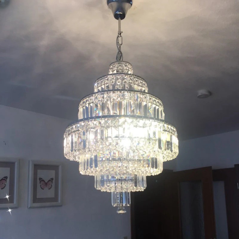 hotelzimmergestaltung K9 Kristall-Leuchter moderne Beleuchtung ETL86139