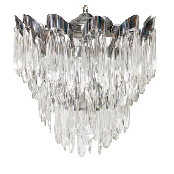 Creu Amgylchedd Cynhesol â Chandalier Sialens Gymor