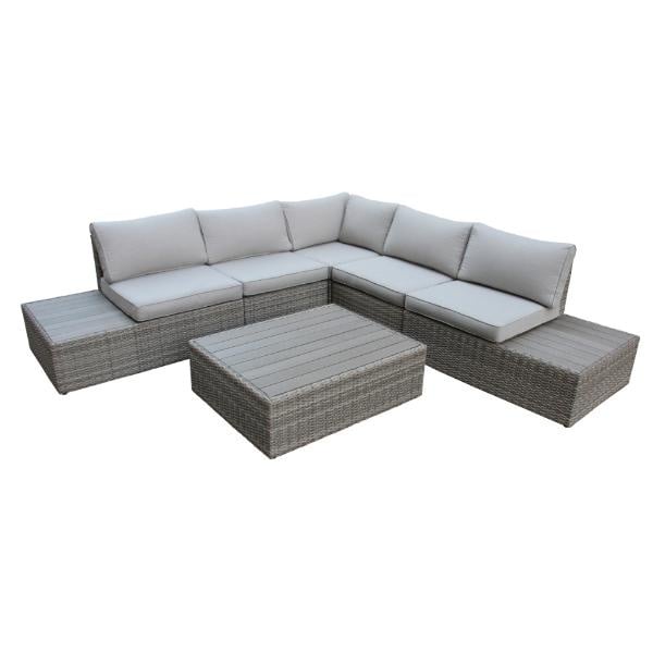Enjoy the outdoors in comfort with a luxurious patio sofa.