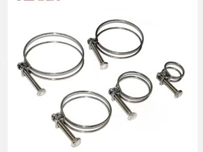 How to choose the right size double-wire hose clamp?