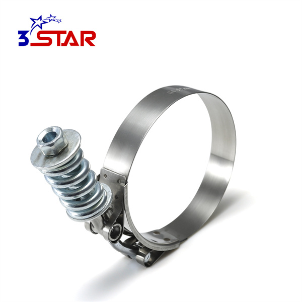 Beneficios de las abrazaderas de manguera T Bolt de acero inoxidable