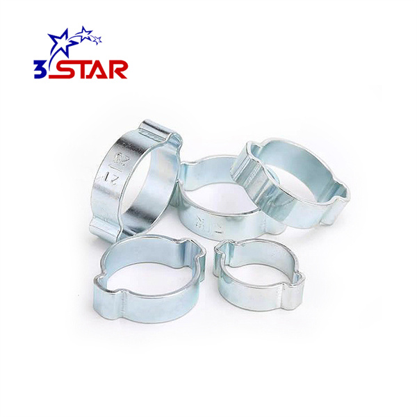 Prevent Hose Slippage with Double Ear Hose Clips