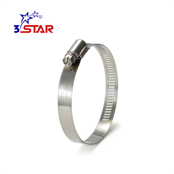 Easy-to-use stainless steel worm clamps for quick installations