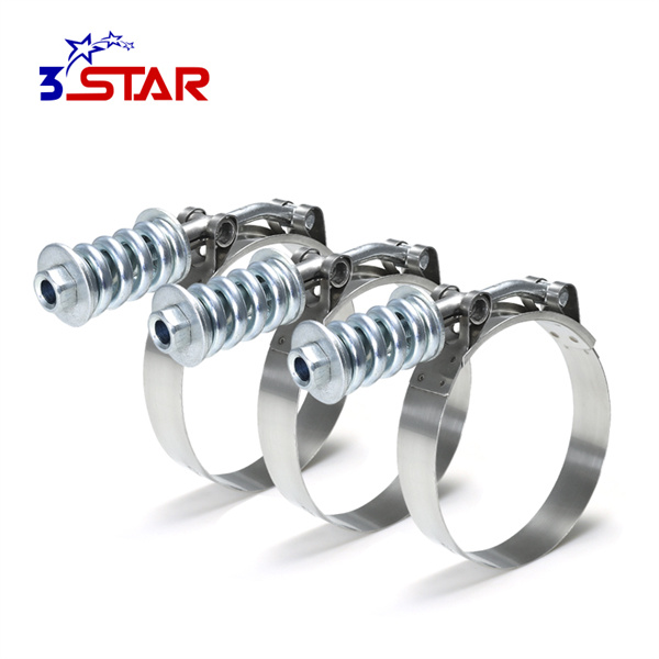 Keep your work area organized and efficient with stainless steel spring clamps