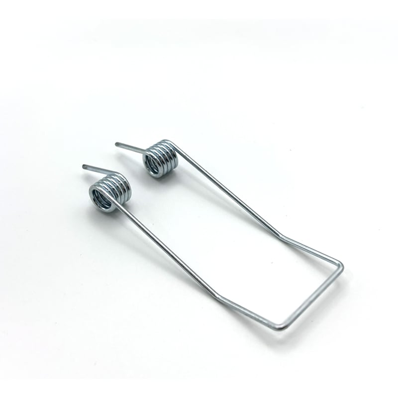 CE ISO Factory Stainless Steel Small Double Torsion Springs for Desk Lamp Clip Spring supplier