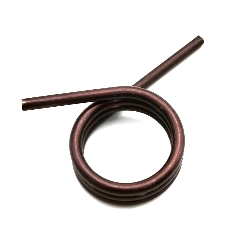 Customized 0.01 12mm Antique Brass Double Constant Force Spiral Torsion Springs supplier