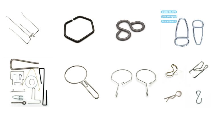 Hongsheng Black Stainless Steel Wire Bending Forming manufacture