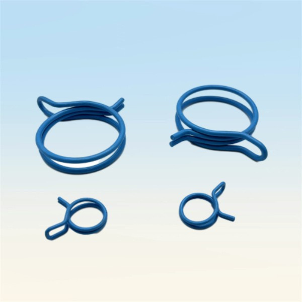 Versatile spring hose clamps for various applications