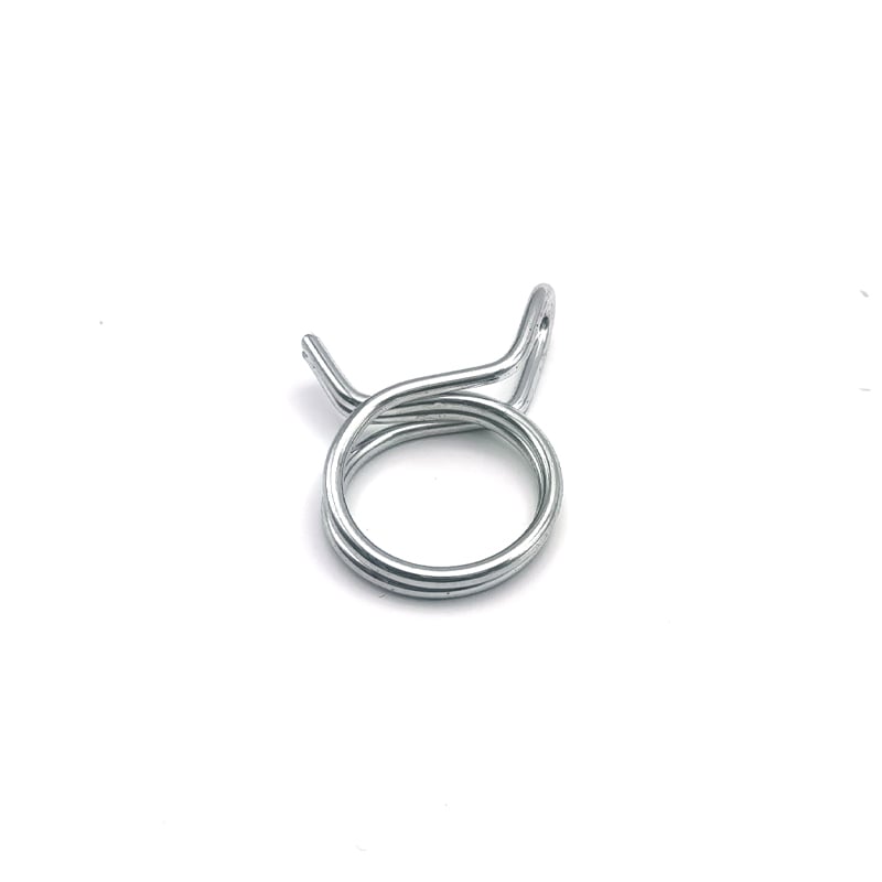 Hongsheng Stainless Steel Forming Coil Single Wire Torsion Spring Type Ring Hose Clamp for Fuel Line factory