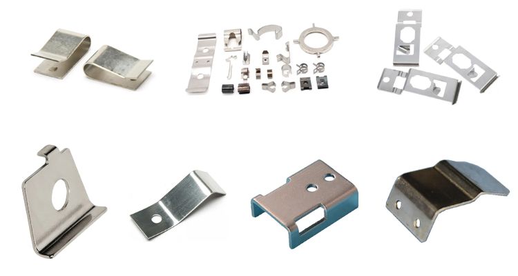 Custom Flat Spring Metal Carbon Steel Stainless Steel Clip manufacture