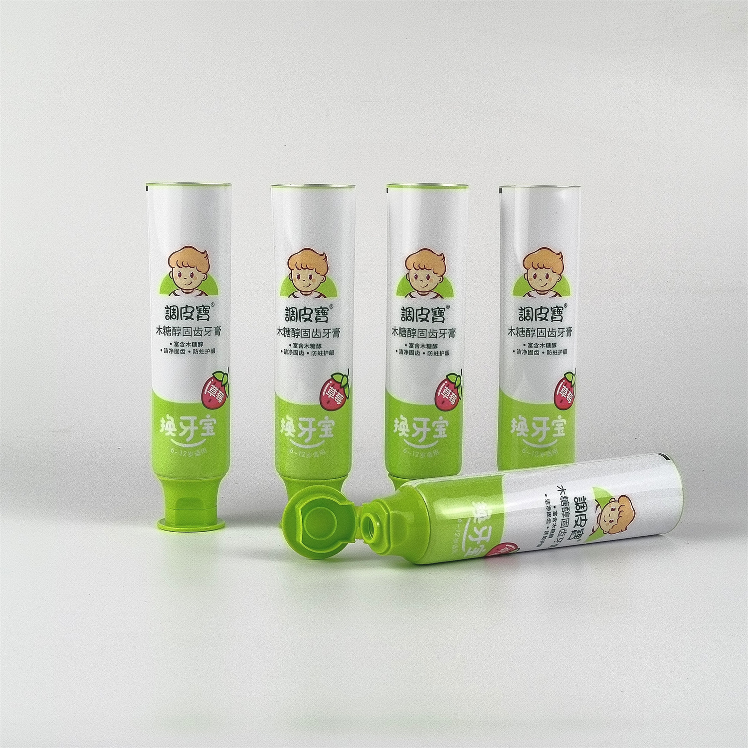 Children's Toothpaste Can Be Customized to Prevent Cavities Toothpaste Container Whitening Toothpaste Pbl Tube manufacture