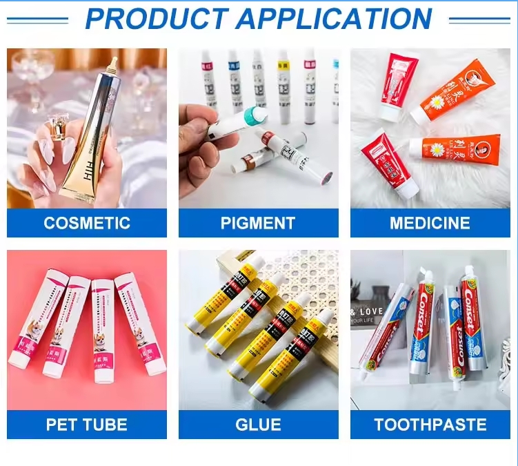 OEM Soft Plastic Squeeze Flat Tube Screw Top Lid Foundation Sunscreen BB&CC Face Eye Cream Cleanser Skin Care Masks Cosmetic manufacture