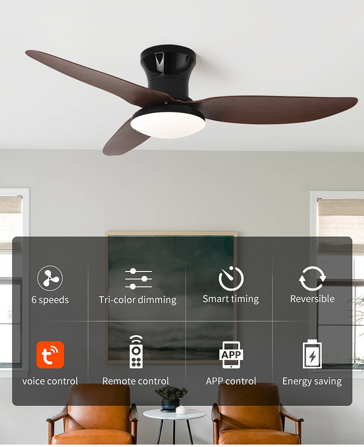 High Bright Home Fan and Light Modern Fan with Lamp White Nordic Pendant Lamp and Fan with Remote Control supplier