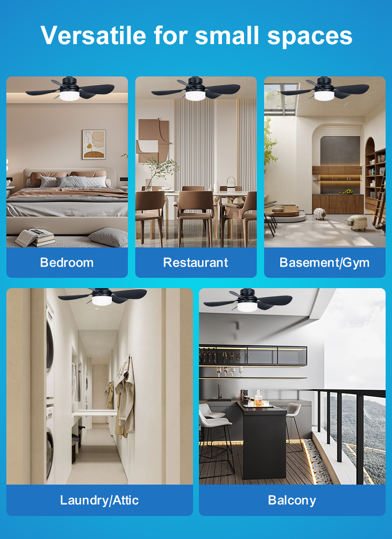 Fan Light E27 Bulb Screw Inwith Control Ceiling Fan with Light in Bulb Holder Replacement Living Room Fan Light Bulb with Remote manufacture