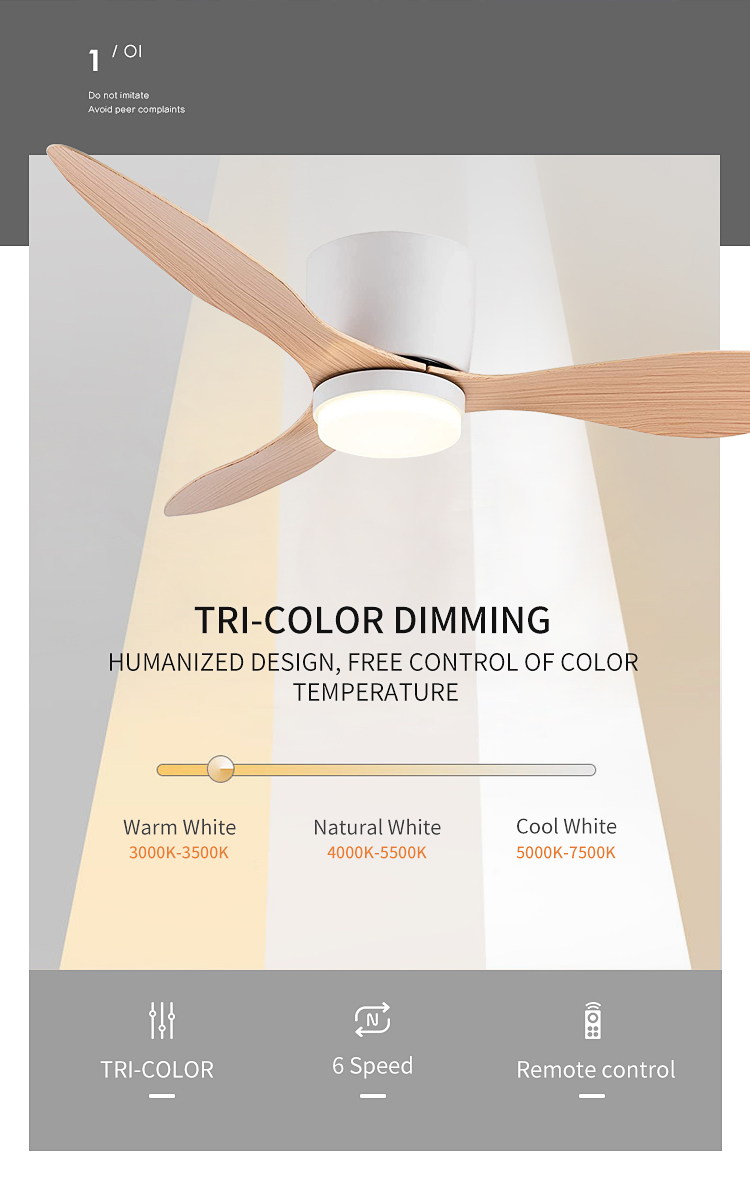 Contemporary Ceiling Fan with Light Modern Trending Modern Ceiling Light with Fan Ceiling Fan with Light and Remote factory