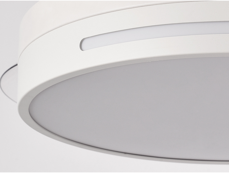 Y095 Modern Remote Control 42 Inch Bladeless 110/220v Ceiling Fans with Lights Lamp Led Designer Luz Con Ventilador Oculto Techo manufacture