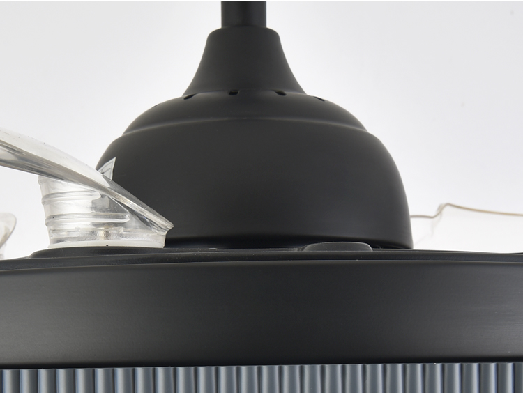 Ceiling Fan with Light Fixtures for Bedroom with Remote Quiet Silence Modern Ceiling Uk Led Fan and Light with Speaker supplier
