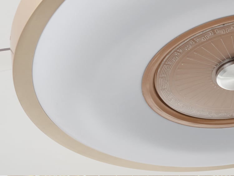 Beautiful Gold Modern Remote Control Fan Lamp Ceiling Mounted Interior Fan Lamp Ceiling Fan with Light for Island Bedroom supplier