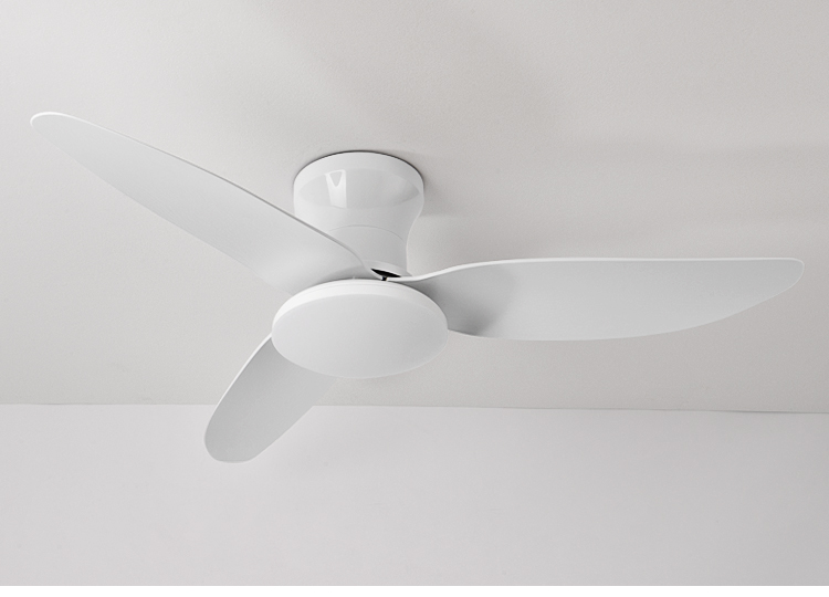 High Bright Home Fan and Light Modern Fan with Lamp White Nordic Pendant Lamp and Fan with Remote Control manufacture