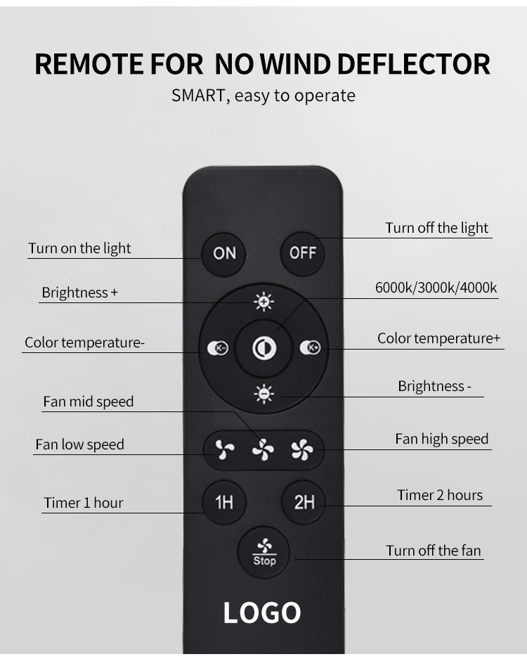 XD176 360 ° Rotating Children's Ceiling Fan with Light Fan Lamp with App Control Tuya Alexa Google Control supplier