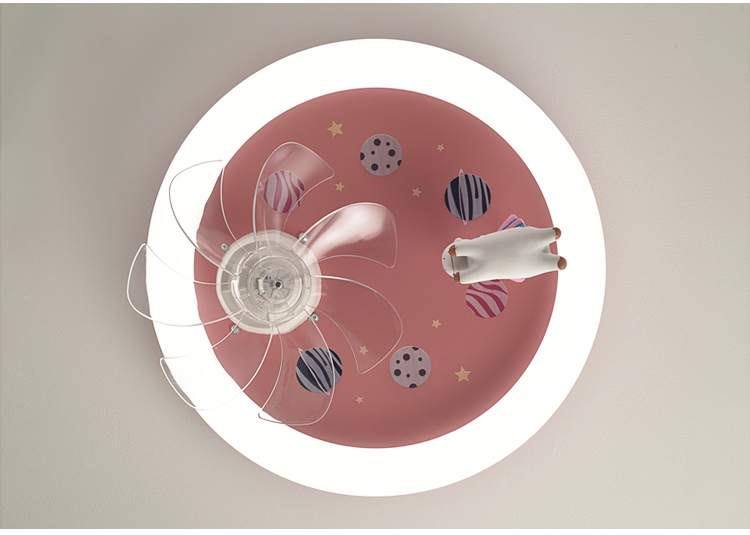XD232 360 ° Rotating Children's Ceiling Fan with Light Fan Lamp with App Control Tuya Alexa Google Control supplier