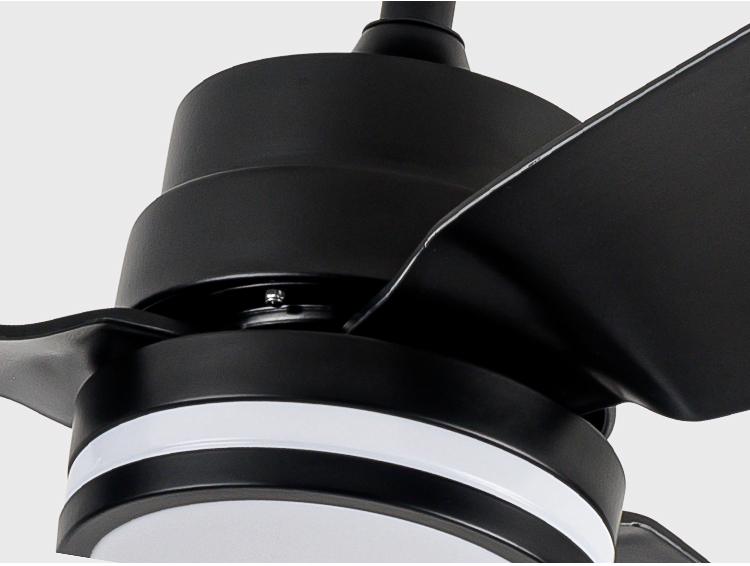 White Black Fandelier Ceiling Fan with Light Ceiling Fan Light with Remote Control Led Black Ceiling Fan Lamps for Living Room details