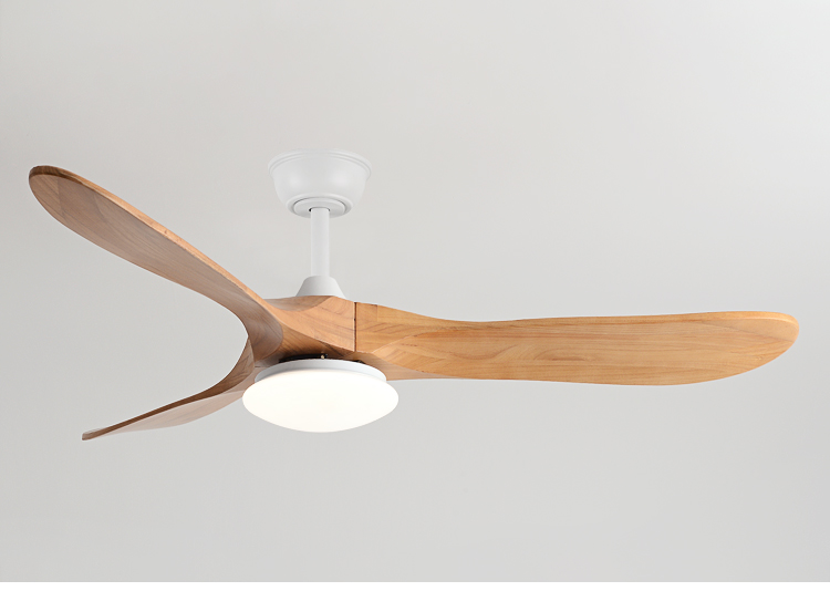 High Quality Propeller Ceiling Fan Light Minimalist Ceiling Fan with Light 3 Metal Blades Ce Rohs EMC Fan and Light in Ceiling manufacture