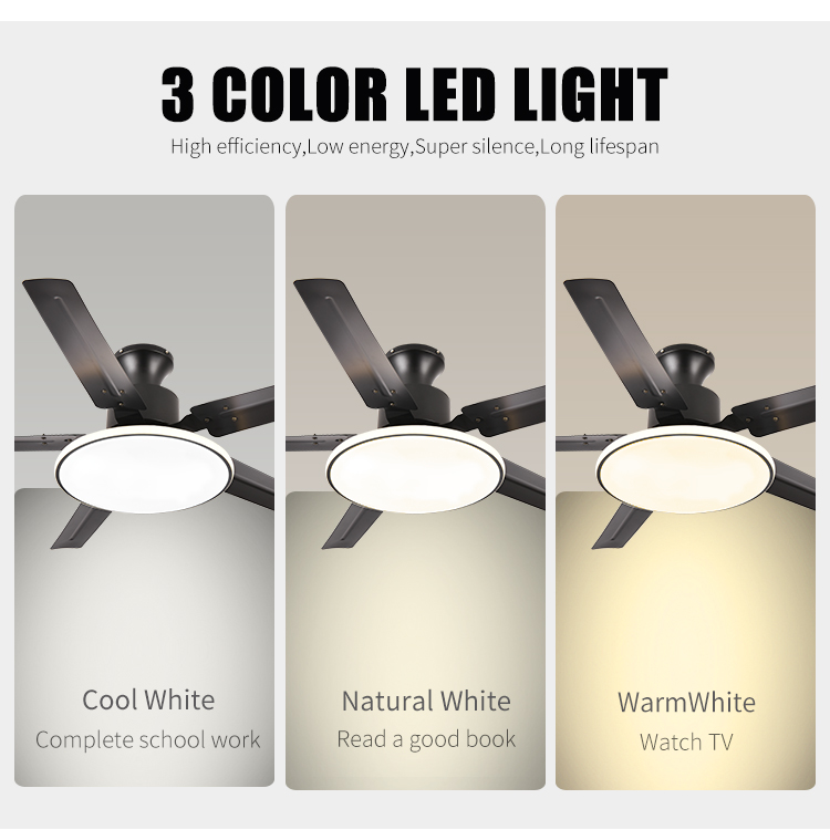 Good Flush Mount White Indoor Ceiling Fans with Light and Remote 42 52 Inch Black Modern Wifi Ceiling Fan Light Kit for Bedroom details