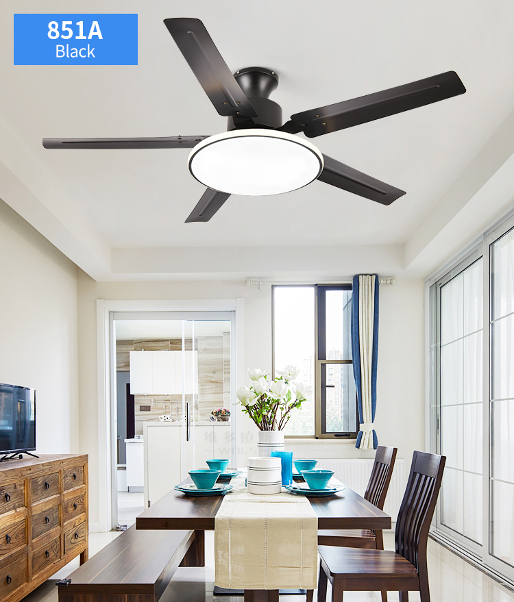 Good Flush Mount White Indoor Ceiling Fans with Light and Remote 42 52 Inch Black Modern Wifi Ceiling Fan Light Kit for Bedroom details