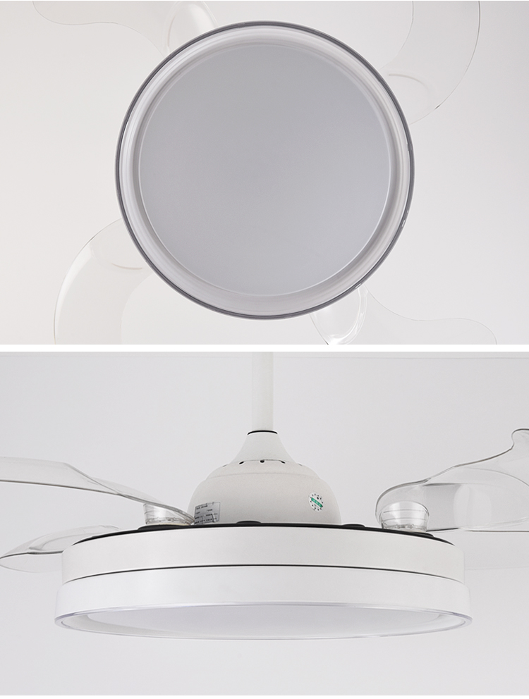 Hot Ceiling Fan with Light Fixtures for Bedroom with Remote Quiet Silence Modern Ceiling Fan with Light Uk Led Ceiling Fan Light supplier