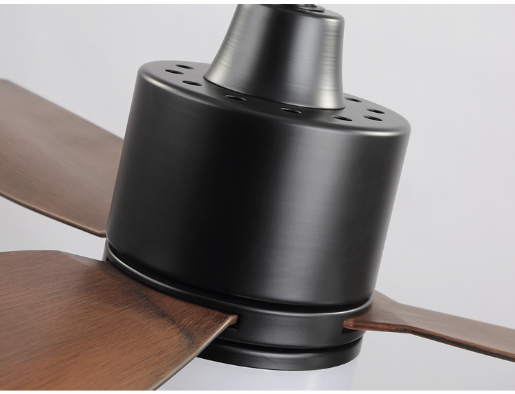 CCT Dimmable Propeller Ceiling Fan Light Minimalist Ceiling Fan with Light 3 Metal Blades Ce Rohs Fan and Light in Ceiling details