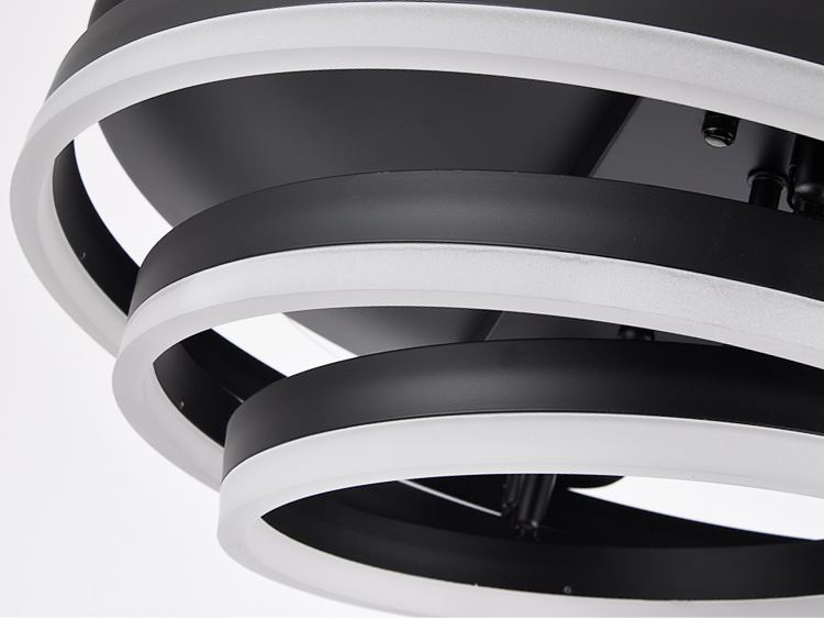 Unique Modern White Ceiling Fan with Light for Bedroom Fan Lamp 72w Led Ceiling Fans Light and Remote Control 3 Colors Dimmable manufacture
