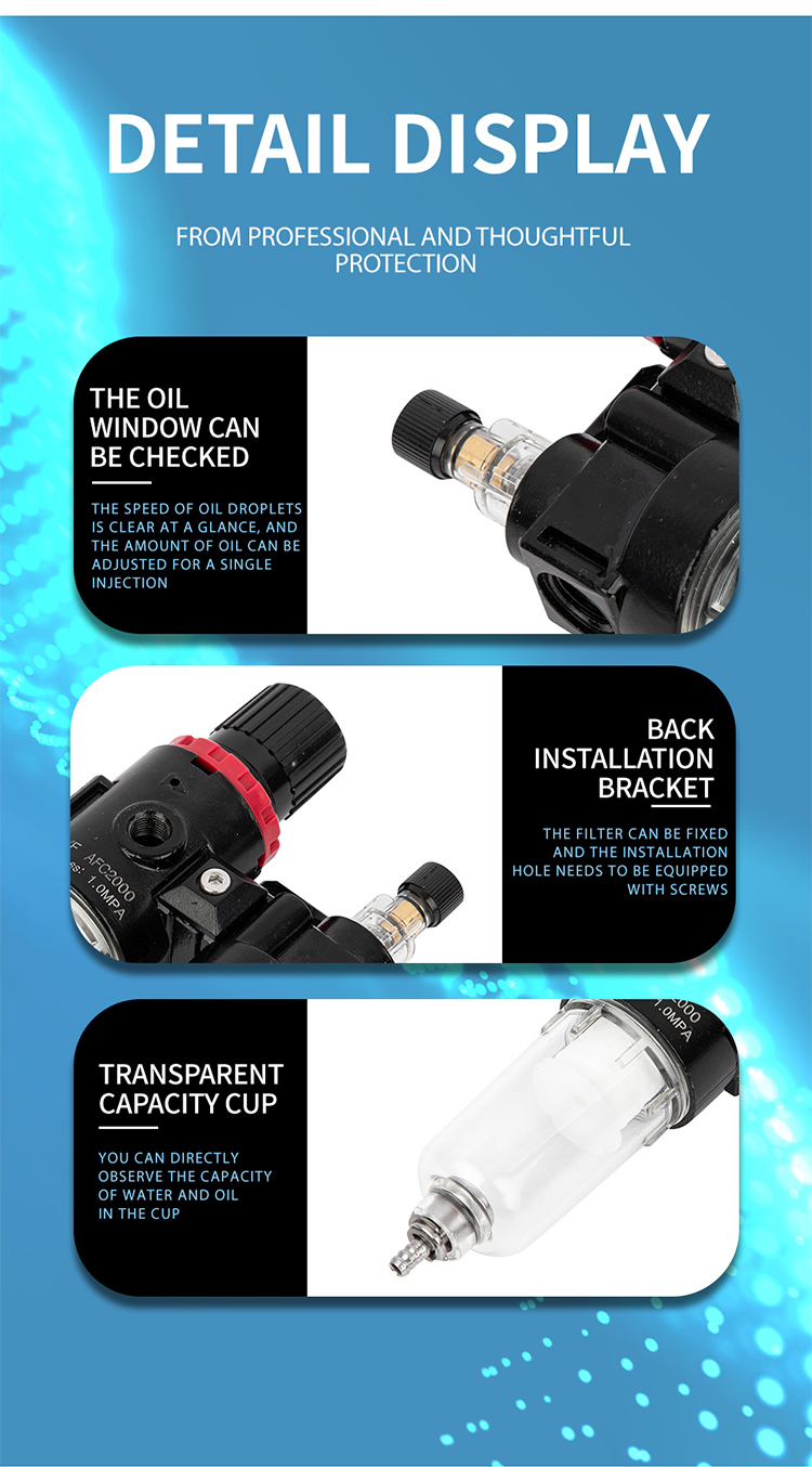 Pneumatic Air Source Filter BC2000/3000/4000 supplier