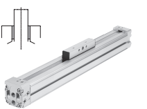 Linear Drive DGC Rodless Cylinder DGC-K/DGP-32-1000 1050 1100 1200 PPV manufacture