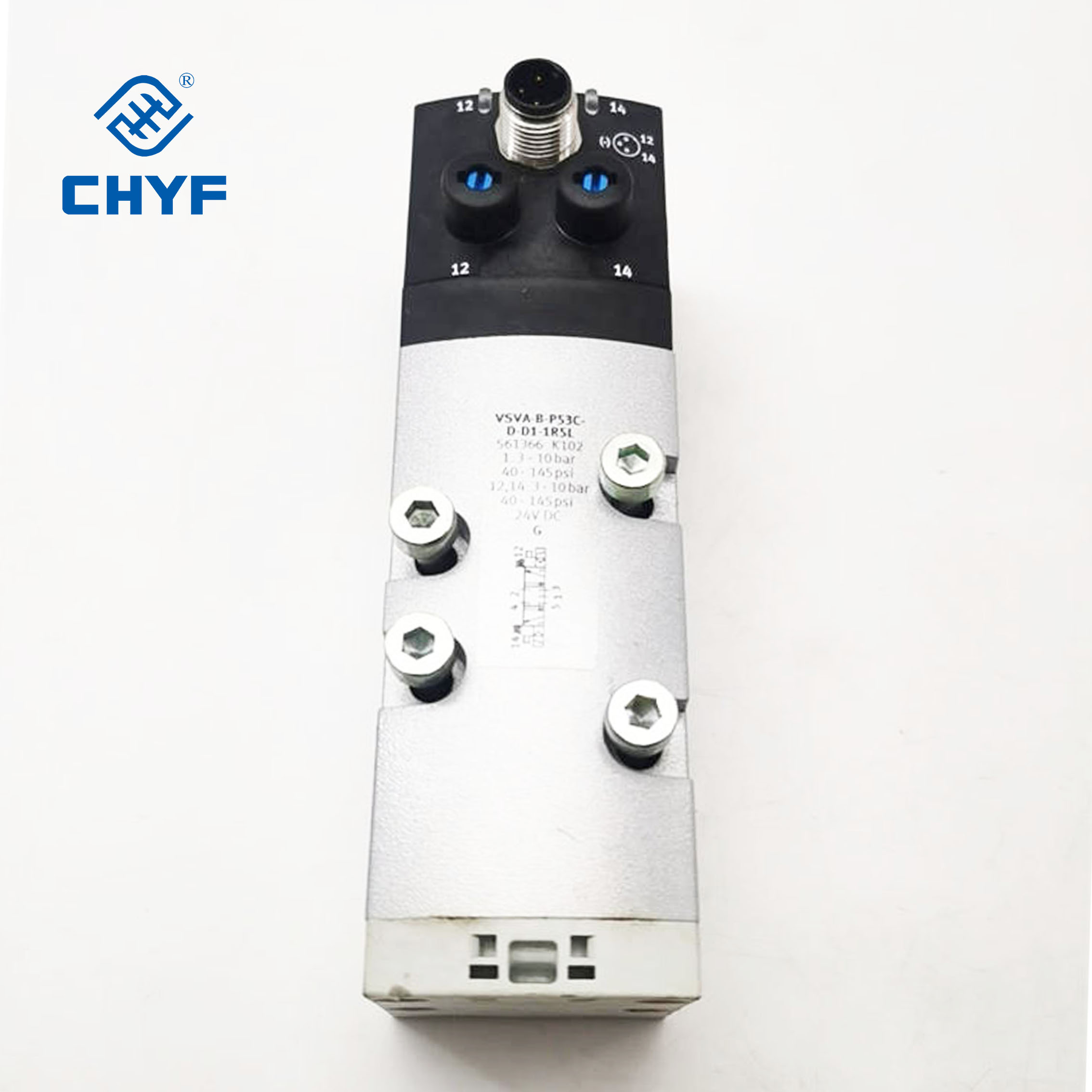 VSVA-B-P53ED-ZD-A2-1T1L Solenoid Valve 5/3Way, Double Solenoid, ISO 5599-1 (8031814) manufacture