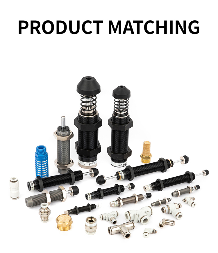 Pneumatic Oil Shock Absorbers Buffer RB/RBC0604/0805/1007/1412/2015S supplier