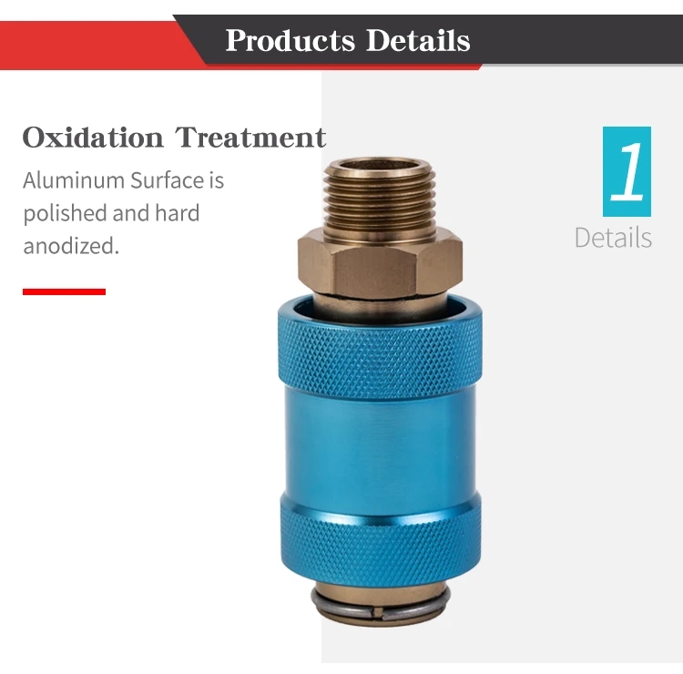 HSV Series Slide Valve HSV-08 G1/4' Pneumatic Flow Control Manual Pneumatic Parts Hand Slide Valve factory