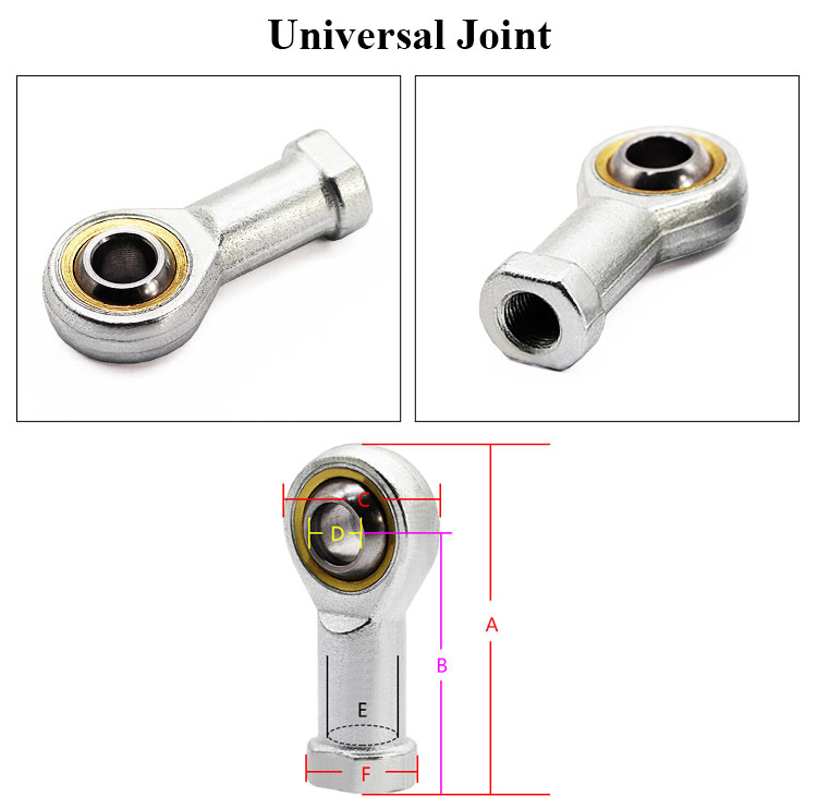 SC Series I/Y/U/F/CA/CB/LB/FA Bore 32mm/40mm/50mm/63mm/80mm/100mm/125mm 160mm Air Pneumatic Cylinder Accessories factory