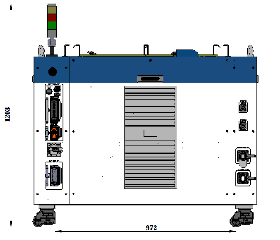 Raycus RFL-ABP High Power Fiber Laser Source factory