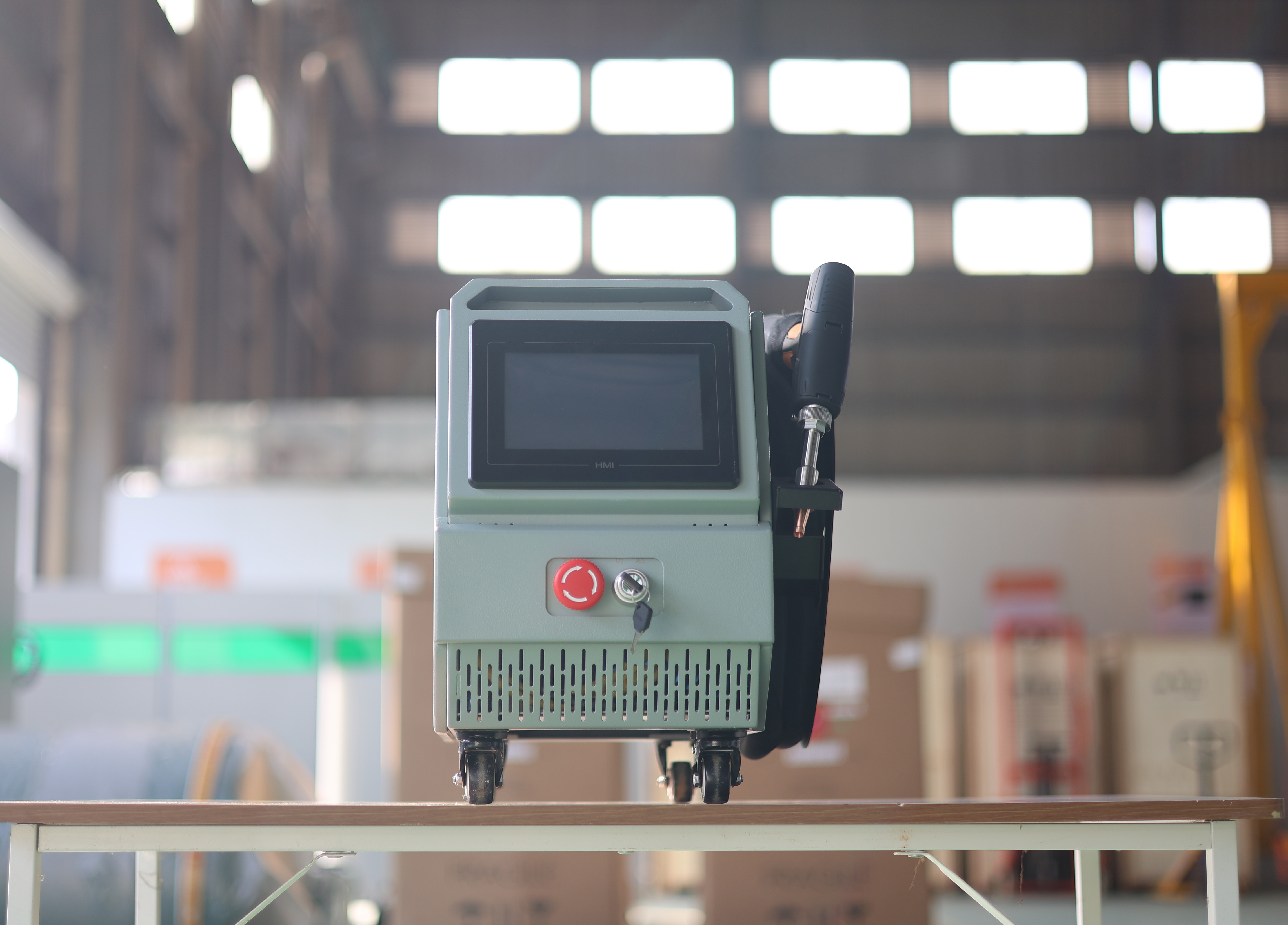 DHH-1000 Mini Handheld Laser welding Machine manufacture