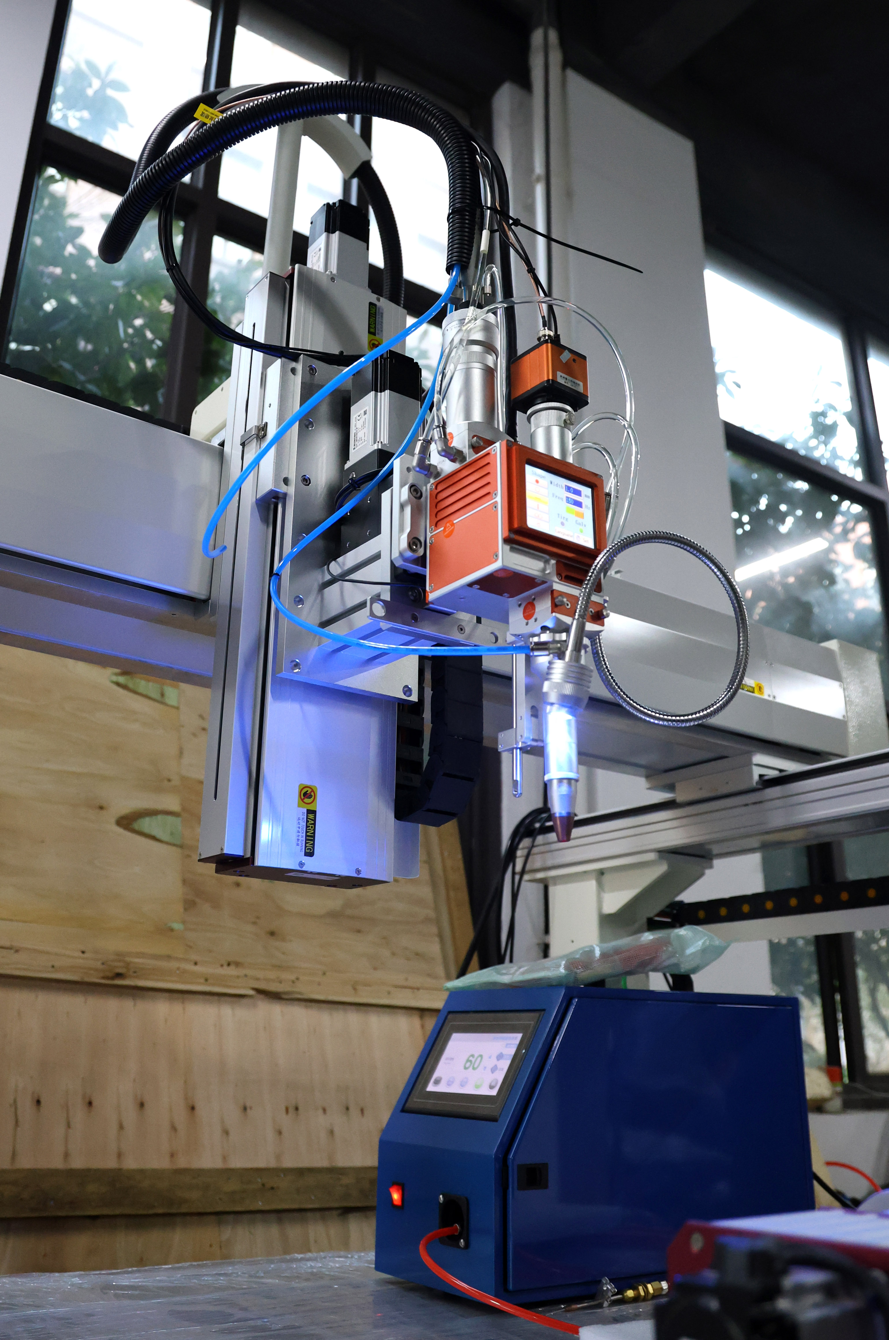 Gantry Double Drive Fiber Laser Welding Machine manufacture