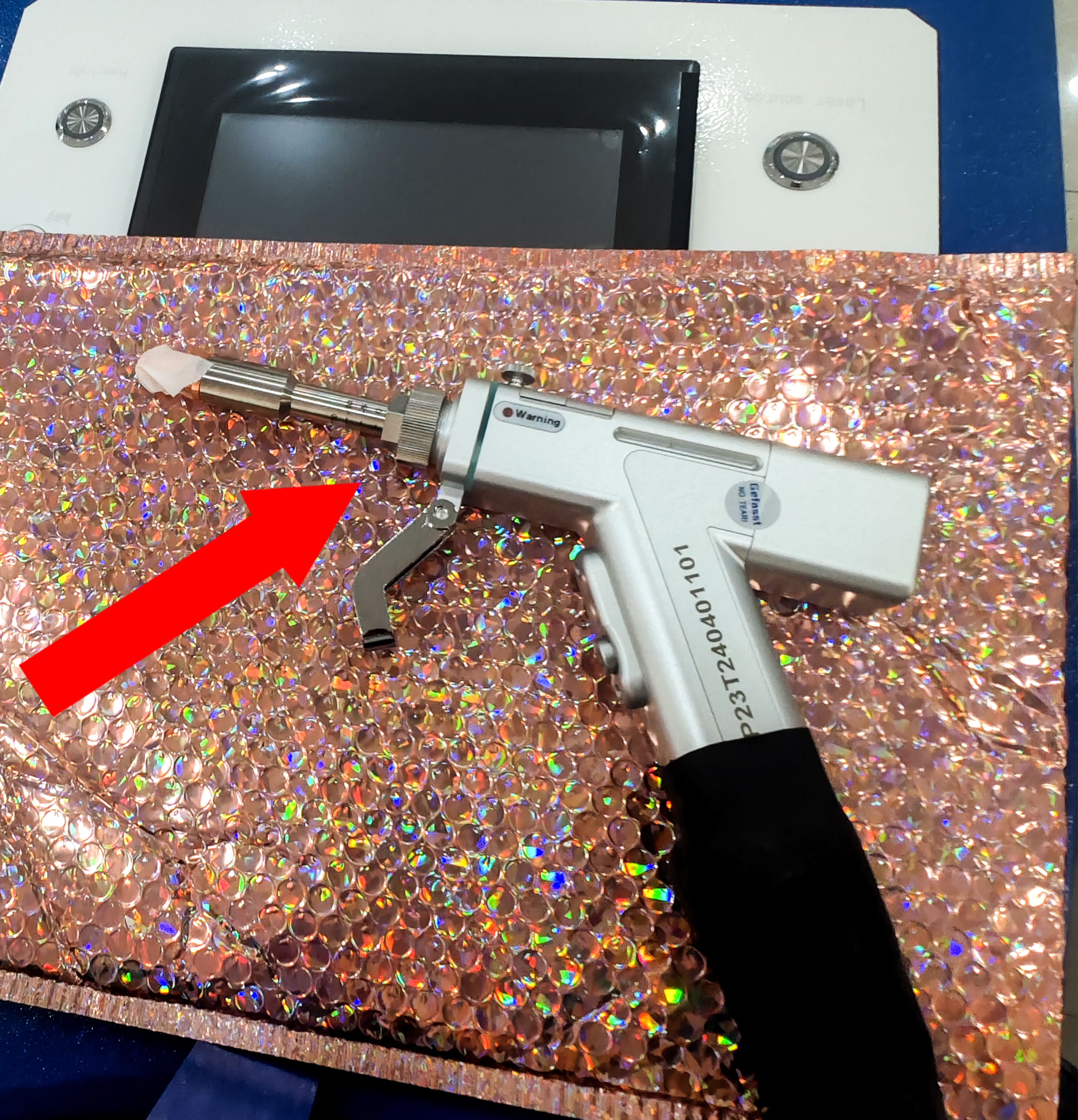 DMK 1500W Integrated Handheld Fiber Laser Welding Machines manufacture