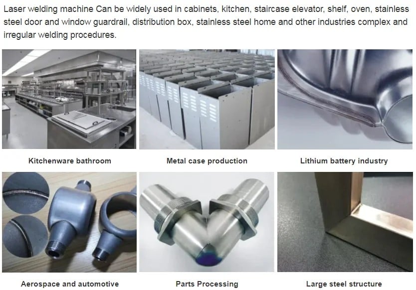 Handheld Laser Welding Head details Handheld Laser Welding Head details