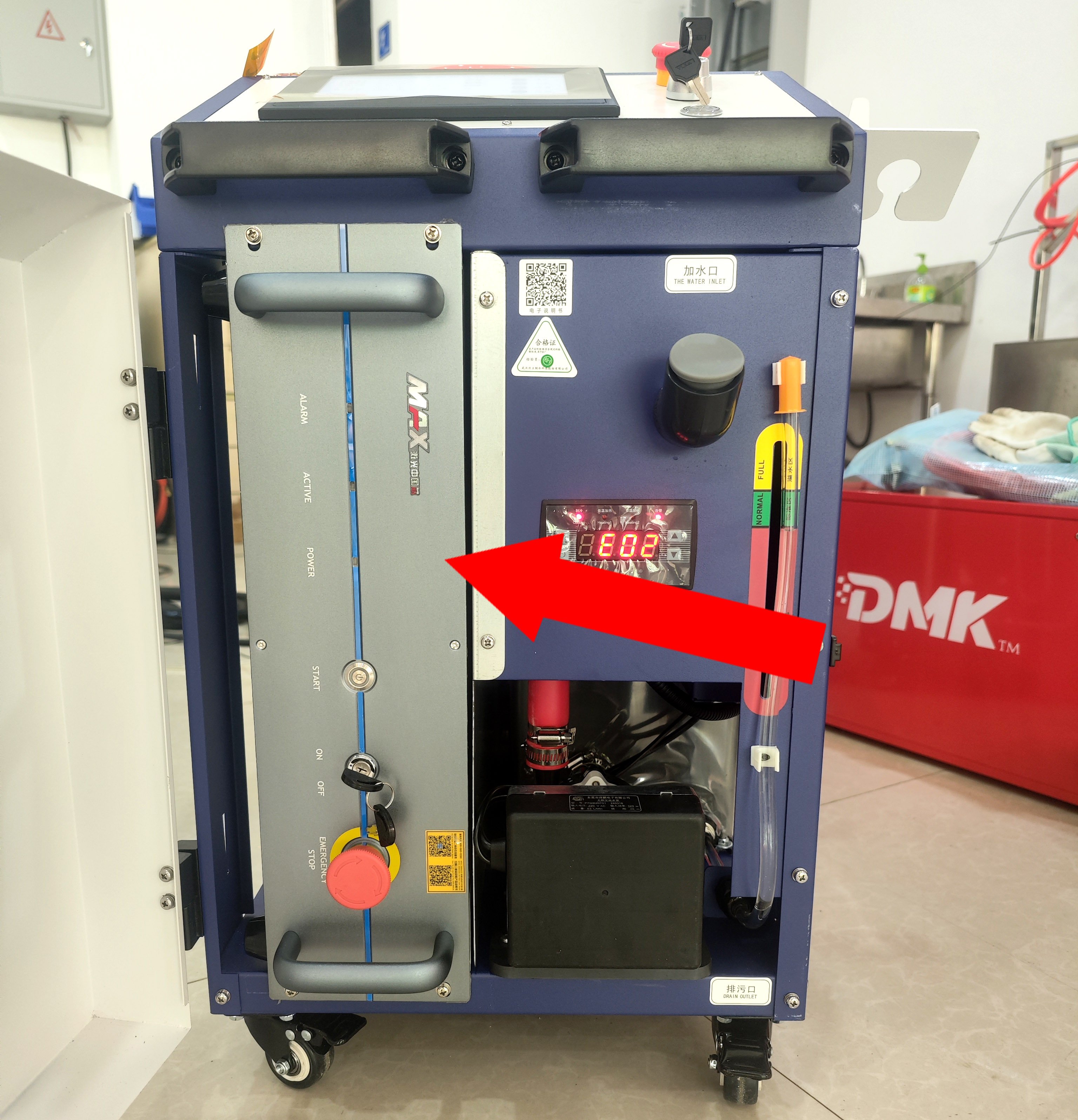 DMK 1500W Integrated Handheld Fiber Laser Welding Machines manufacture