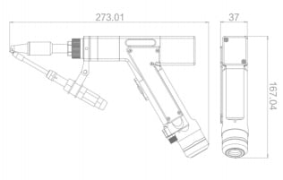 SUP21T Fiber Laser Welding Head manufacture