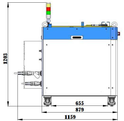 Raycus RFL-ABP High Power Fiber Laser Source factory