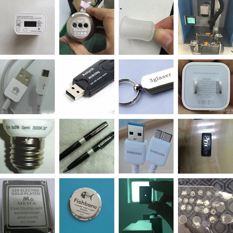 100 W Closed Fiber Laser Marking Machine supplier